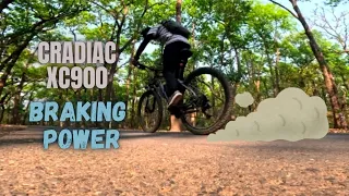 "XC 900 Brake Test: Unmatched Stopping Power!"/MTB vlogs #mtb #mtbvlogs #cradicxc900 #cycling #brake