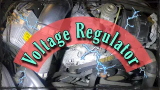 Replacing The Voltage Regulator on a W211 Mercedes