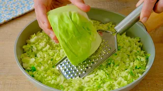 Cabbage tastes better than meat! Easy and delicious cabbage recipe! [Vegan] ASMR cooking