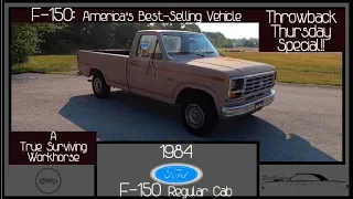 1984 Ford F 150 Standard Regular Cab 4X2 | Walk Around Video | In Depth Review | A Real Workhorse |