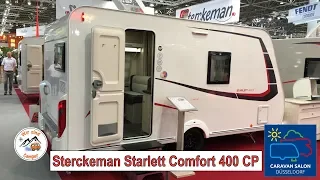 Vorstellung des Sterckeman Starlett Comfort 400 CP auf dem Caravan Salon 2019