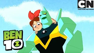 Zatrzymanie Pływającej Wyspy Bankowej z Ben 10 | Ben 10 Po Polsku | Cartoon Network