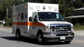 Action Ambulance 283 Responding in Conway, NH