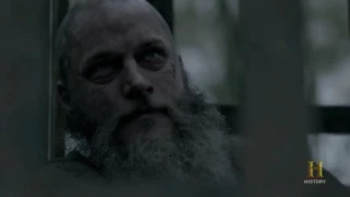 Vikings - S4E15 - Ragnar's speech about the gods with the Seer, best scene.
