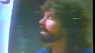 Brad Delp and Boston backstage at The Centrum 8-21-1987
