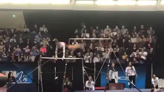 Maggie Nichols (Oklahoma) Bars at Collegiant Challege 9.975