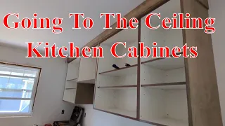 How to Install Kitchen Cabinets to the Ceiling (8 Feet)