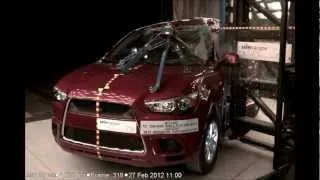 Mitsubishi Outlander Sport/ASX | 2012 | Pole Crash Test by NHTSA | CrashNet1