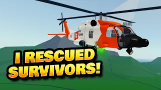 I Rescued Survivors in PTFS Roblox (Coastguard Update)