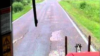 Massey Ferguson 6280 on the road