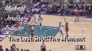 "The Last Shot: The Moment" Tribute to Michael Jordan's Most Iconic Jump Shot