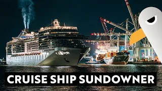 Cruise Ship Sundowner mit der MSC Preziosa / Shipspotting Live