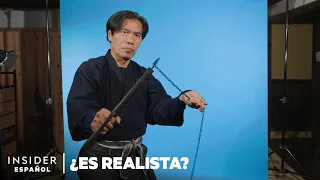 Maestro ninja puntúa 8 peleas de ninjutsu en escenas de películas y TV | ¿Es realista? | Insider