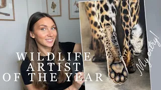 I entered the David Shepherd Wildlife Artist of the Year Competition 2024!! ✍🏼