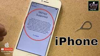 how to unlock sim not supported✔️ iPhone for any carrier with icloud Unlock any iOS 2024✅