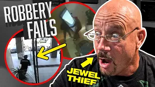 Ex-Jewel Thief Reacts to Robbery Fails #1 - Robberies Gone Wrong