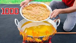 Hot Oil VS 1000 Pani-Puri | क्या पानीपूरी बनेंगी? Surprising Results