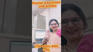 Postal Assistant Job profile !! SSC CGL Dream Job !! @Parul_Dhama_official