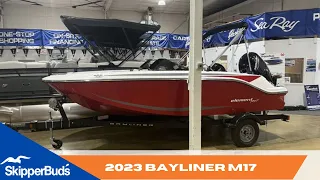 2023 Bayliner M17 Bowrider Boat Tour SkipperBud's