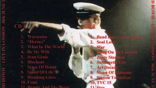 David Bowie London Earls Court june 30 1978 ( audio )