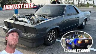 CARBON FIBER Mullet FINALLY Hits the Track!!! McFlurry's New Head Gaskets Hold Down 30+psi of BOOST!