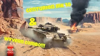 War Thunder Centurion Mk 10 & Wyvern COMBO!!! (RB GAMEPLAY)