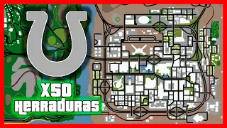 Localización de las 50 herraduras de GTA San Andreas