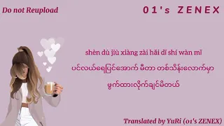 For Ya - 蒋小呢(Myanmar Translation)