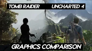 Shadow of tomb raider (2018) "GRAPHICS COMPARISON" VS Uncharted 4 (2016) | PART 2