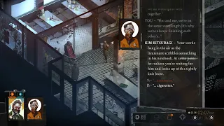 Disco Elysium Harry's special connection with Kim