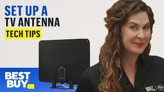 How to set up a TV antenna - Tech Tips from Best Buy