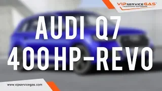 Гбо на Audi Q7 3.0 TFSI CJWB 400 HP Revo Stage1. Разгон 0-180 кмч на газе.