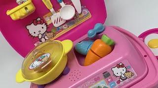 8 minutes Satisfying with Unboxing Hello Kitty Kitchen Luggage ASMR