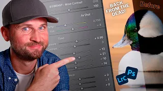 LIGHTROOM & Photoshop MAGIC | EASY Steps To RESURRECT Your "bad" Photos!