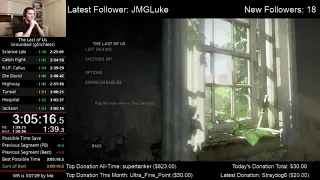 The Last of Us Speedrun for Grounded mode Glitchless (3:05:16)