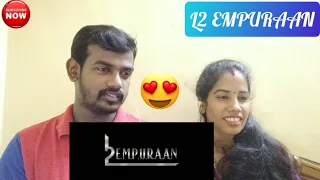 L2 | EMPURAAN | Title Video Reaction | Mohanlal | Prithviraj Sukumaran | Murali Gopy