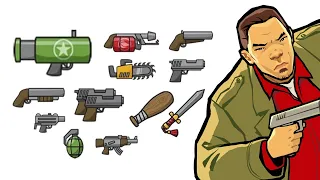 ¿Dónde encontrar TODAS LAS ARMAS? GTA CHINATOWN WARS