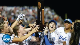 UCLA wins the 2019 Women's College World Series