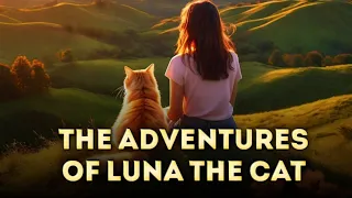 The adventure of luna the cat|English animated story|bedtime stories|adventure book @sunshineenglish