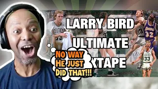 MY DAD REACTS TO LARRY BIRD FOR THE FIRST TIME!!!