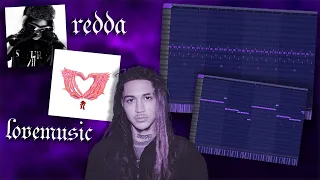 [TUTORIAL] HOW TO MAKE LOVEMUSIC TYPE BEATS FOR REDDA | LANCEY FOUX, DARKSPIN, FENIX DARKO