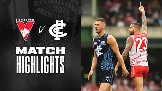 Sydney Swans v Carlton Highlights | Round 11, 2021, | AFL