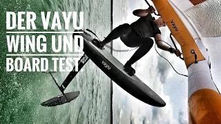 Der neue Vayu EOS Wing und das Fly Board in Carbon unboxing und Test.