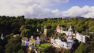 Portmeirion Village - A Bird's Eye View