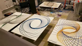 Complete Pendulum Painting Tutorial With Setup || WooGlobe