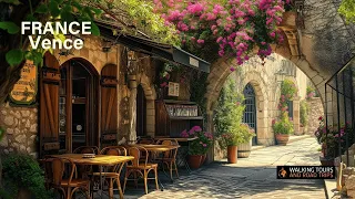 Vence France 🇫🇷 A Beautiful Town Tour in the Heart of Provence - A Relaxing 4k video walk