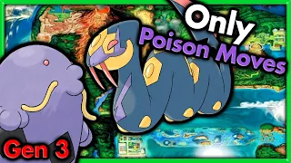 Hardest Challenge of the Year 2022! 🔴 Can I Beat Pokemon Emerald with ONLY Poison Moves?