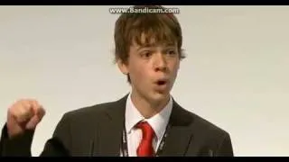 Teen Rory Weal steals the show at Labour Party conference