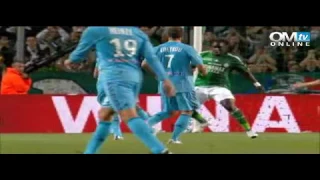 Saison 2010-2011 8ème journée AS Saint Etienne-Olympique de Marseille 1-1