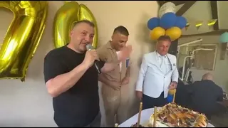 Így ünnepelte Győző és Zsolti az idősebb Gáspár hetvenedik születésnapját